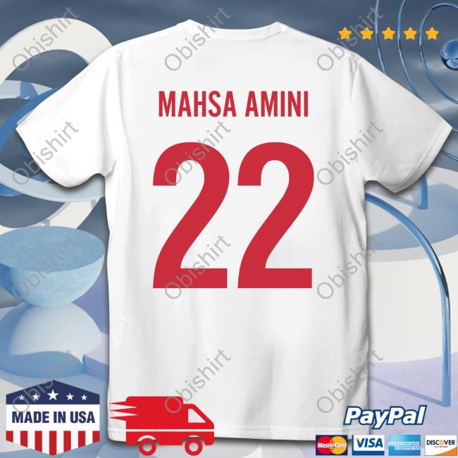 Iranian Spectator Showing Mahsa Amini 22 Hoodie Iran And Wales Match