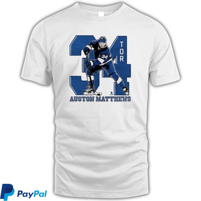 34 Auston Matthews Game B shirt 34 Auston Matthews Game B Hooded Sweatshirt