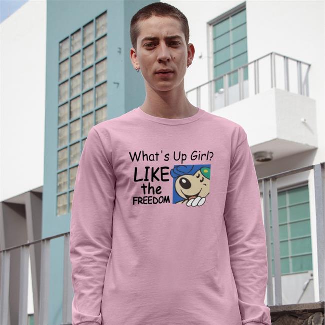 Translatedtees What's Up Girl Like The Freedom Hoodie