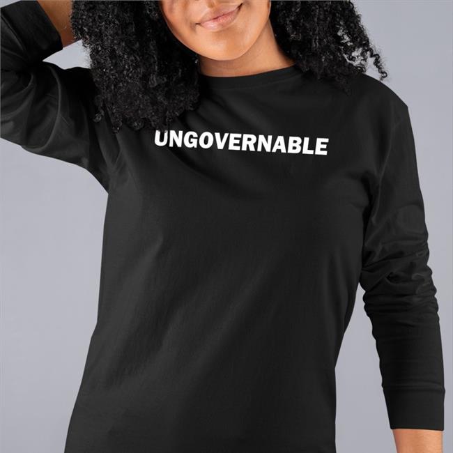 Luke Rudkowski Can't Be Ruled Ungovernable Shirt Wearechange Merch