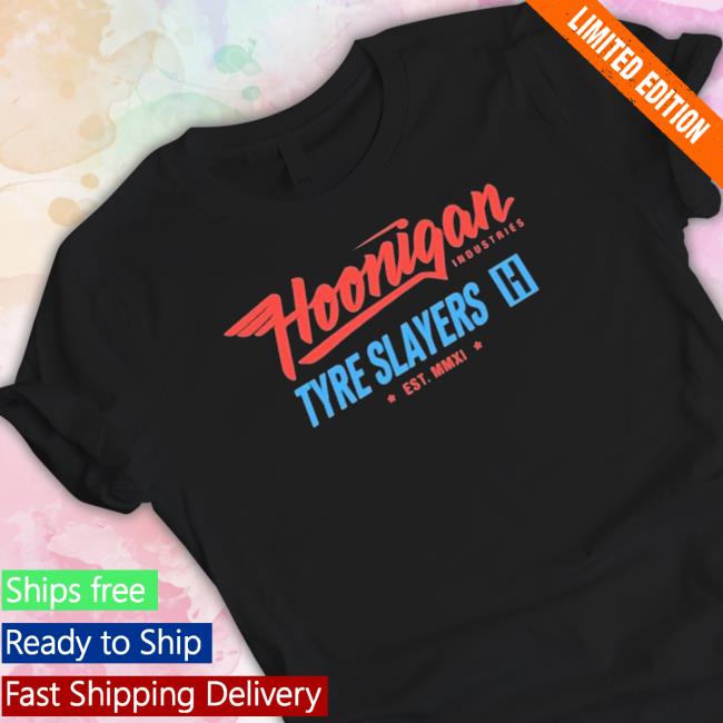 Official Hoonigan Industries Tire Slayers Est Mmxi Tee