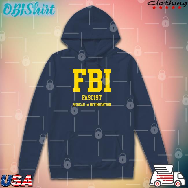 Sebgorkastore Fbi Fascist Bureau Of Intimidation Long Sleeve T Shirt