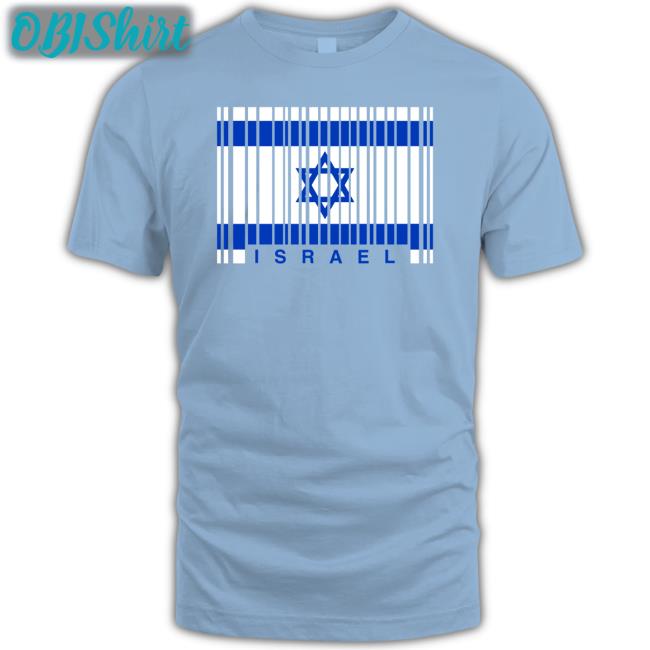 Israel Flag Tee Michelle Bolsonaro