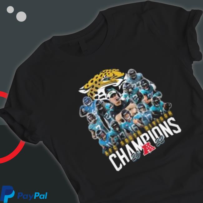 Jacksonville Jaguars Team 2022 Afc South Division Champions Sweatshirts