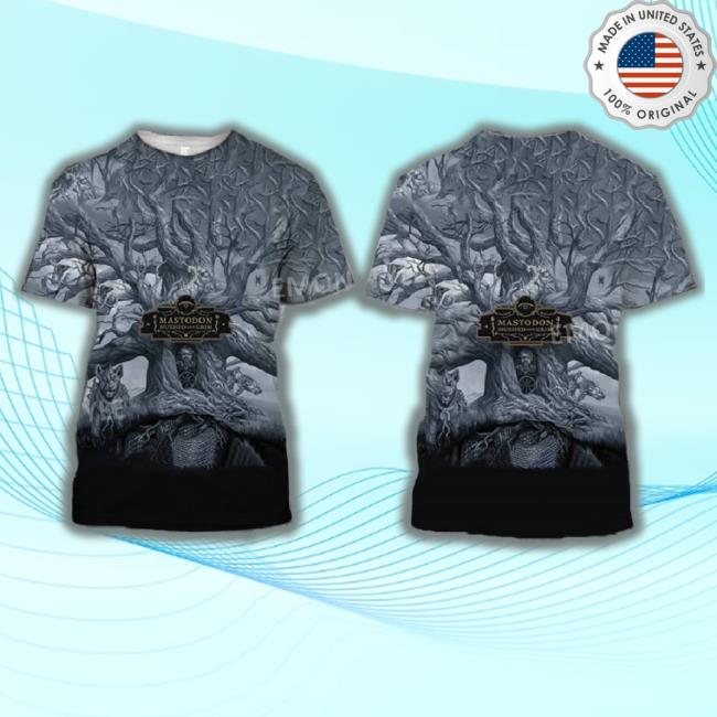 Mastodon Hushed And Grim Album Cover 3D Shirts