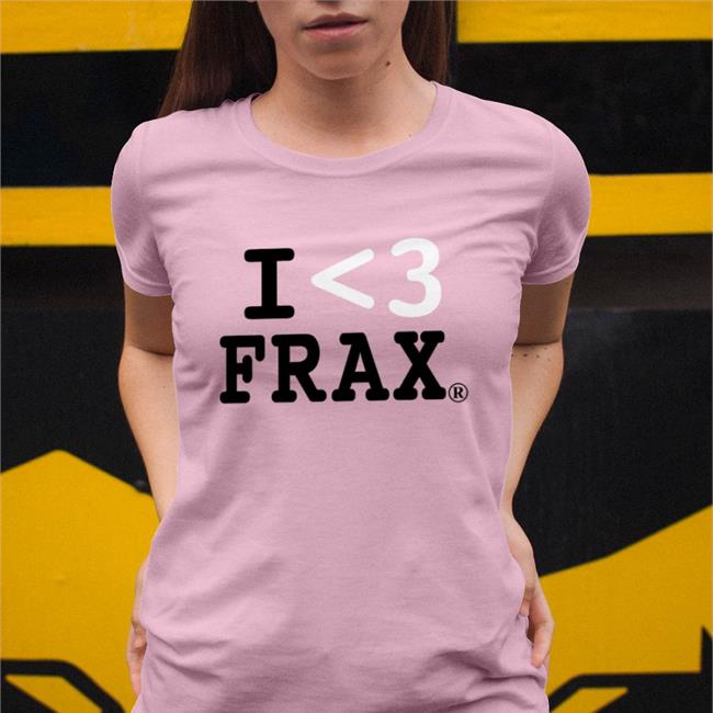 Fraxiommusic I Love Frax Tee Shirt Socialmusicstore