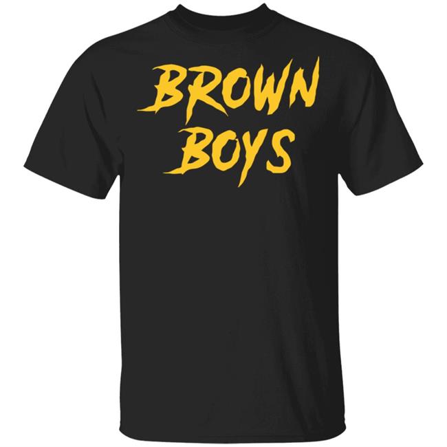 Brown Boyst shirt Black Hoodie Sweatshirt