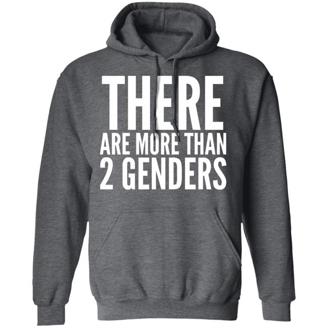 there are more than two genders shirt black there are more than two genders shirt black