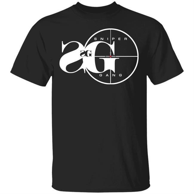sniper gang t shirt black hoodie sweatshirt
