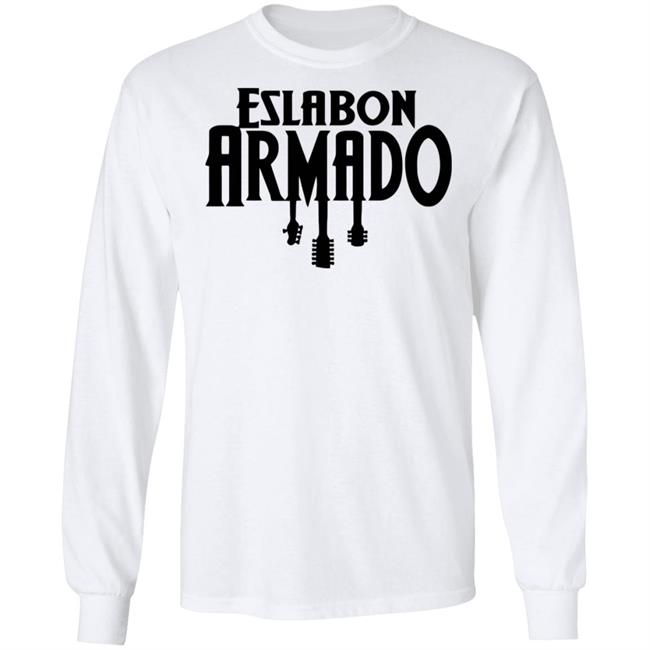 Eslabon Armado Merch T Shirt White Hoodie Shirt Eslabon Armado Merch T Shirt White Hoodie Shirt