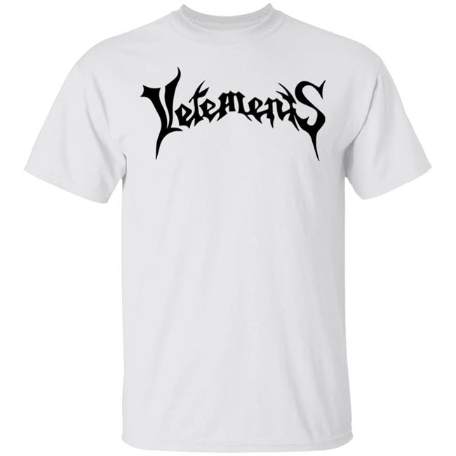 Vetements T Shirt White Hoodie Shirt
