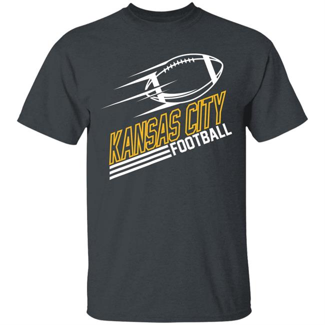 Kansas city football streamline t shirt Kansas city football streamline t shirt