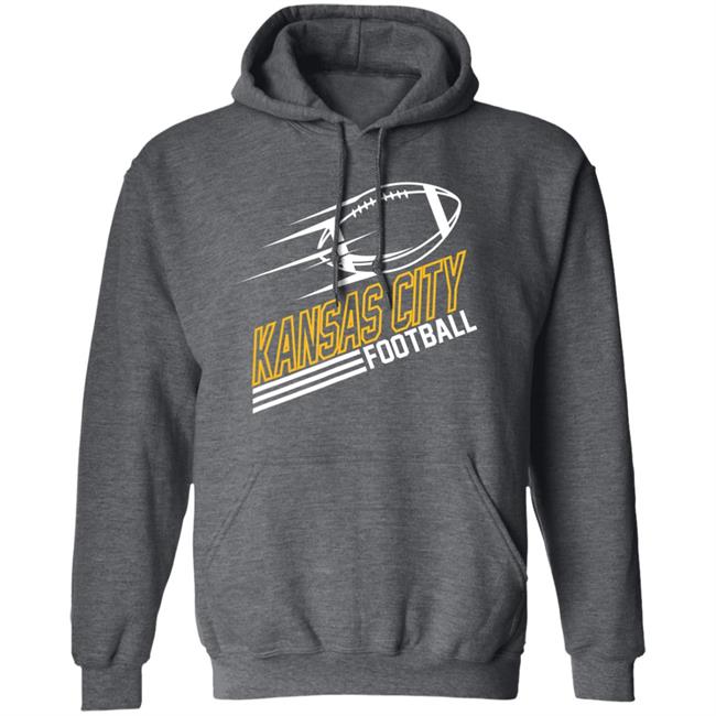 Kansas city football streamline t shirt Kansas city football streamline t shirt