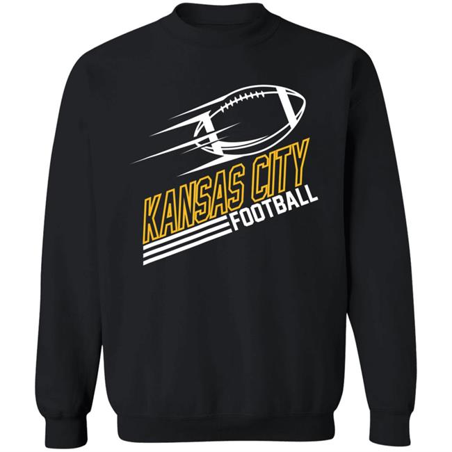 Kansas city football streamline t shirt Kansas city football streamline t shirt