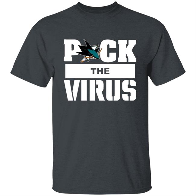 San Jose Sharks Puck The Virus Shirt San Jose Sharks Puck The Virus Shirt
