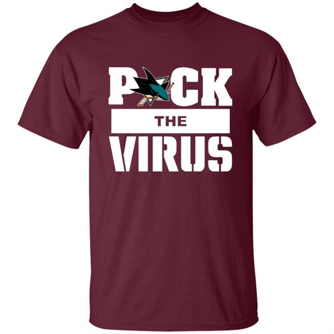 San Jose Sharks Puck The Virus Shirt San Jose Sharks Puck The Virus Shirt
