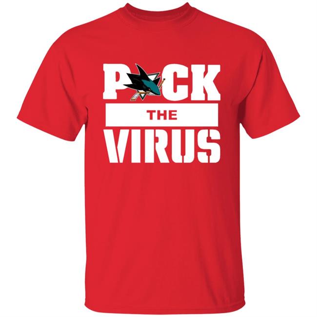 San Jose Sharks Puck The Virus Shirt San Jose Sharks Puck The Virus Shirt