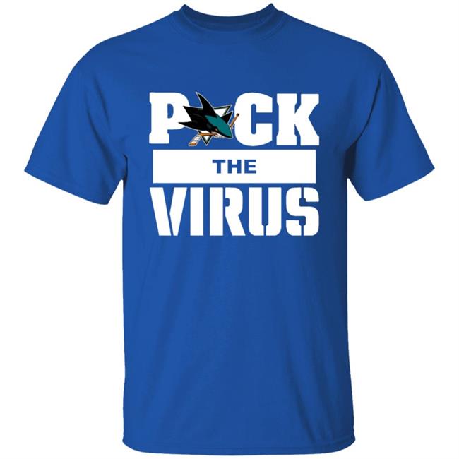 San Jose Sharks Puck The Virus Shirt San Jose Sharks Puck The Virus Shirt