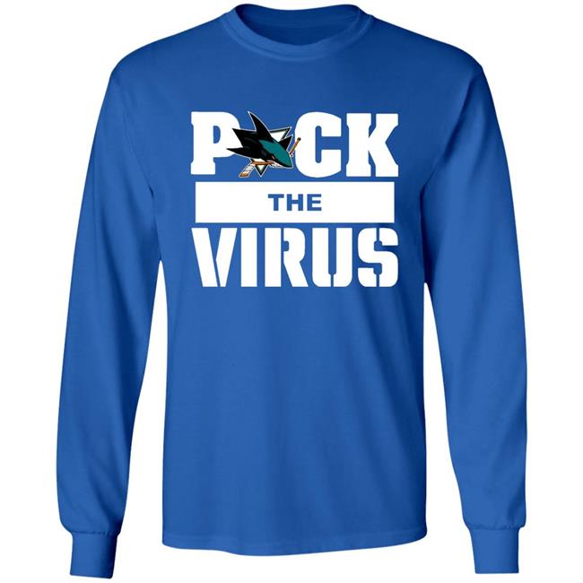 San Jose Sharks Puck The Virus Shirt San Jose Sharks Puck The Virus Shirt