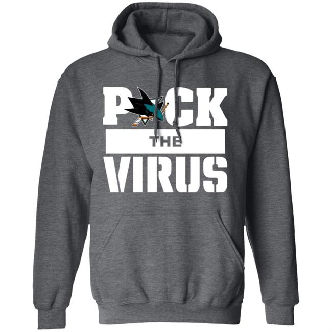 San Jose Sharks Puck The Virus Shirt San Jose Sharks Puck The Virus Shirt