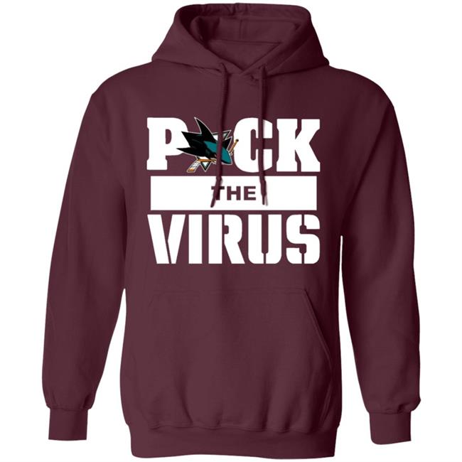 San Jose Sharks Puck The Virus Shirt San Jose Sharks Puck The Virus Shirt