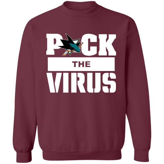 San Jose Sharks Puck The Virus Shirt San Jose Sharks Puck The Virus Shirt