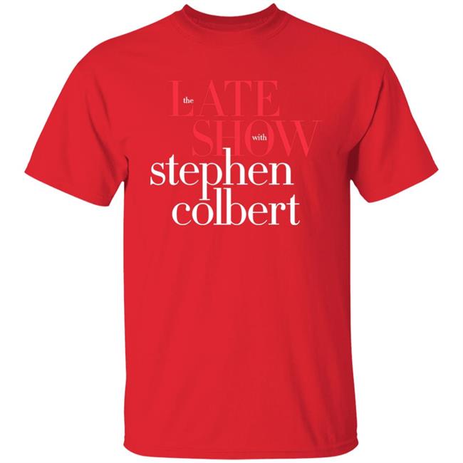 Steven Colbert Late Show Large T-Shirt Steven Colbert Late Show Large T-Shirt