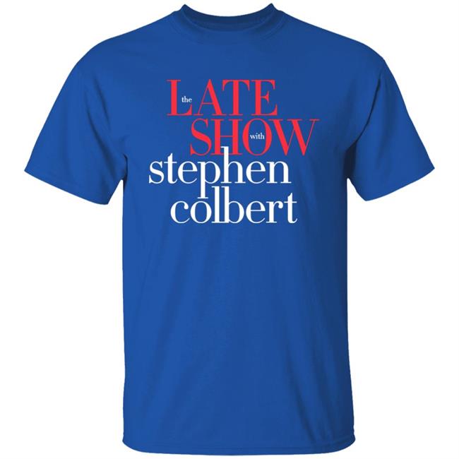 Steven Colbert Late Show Large T-Shirt Steven Colbert Late Show Large T-Shirt