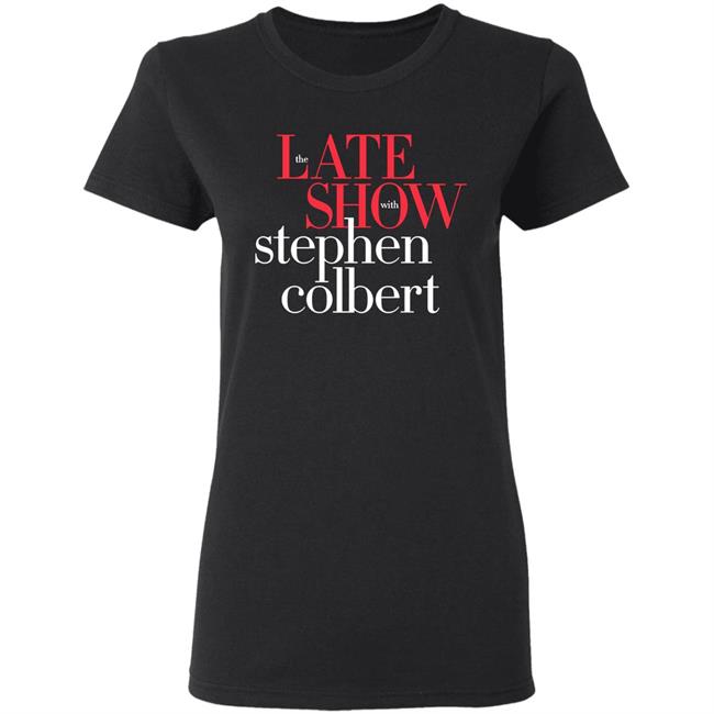 Steven Colbert Late Show Large T-Shirt Steven Colbert Late Show Large T-Shirt