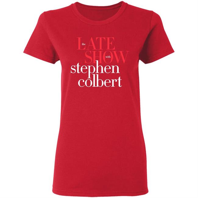 Steven Colbert Late Show Large T-Shirt Steven Colbert Late Show Large T-Shirt