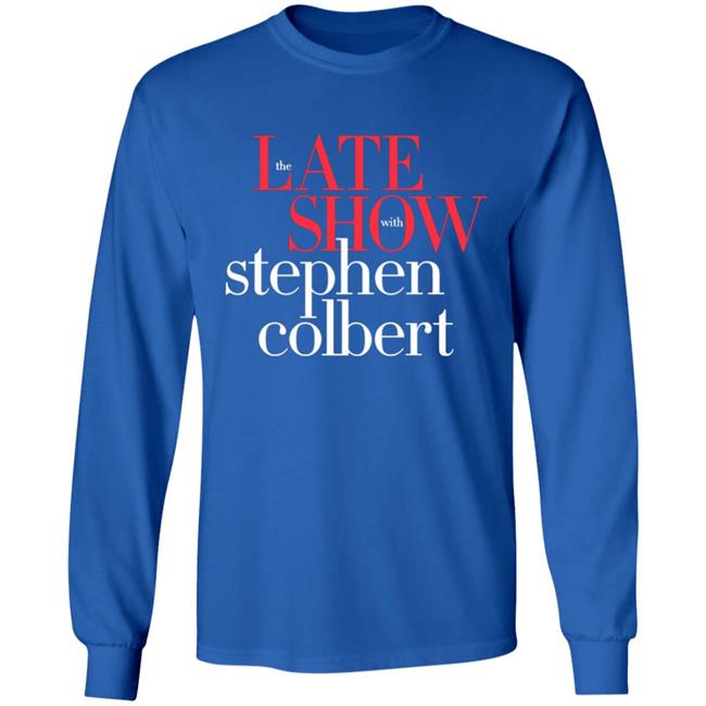 Steven Colbert Late Show Large T-Shirt Steven Colbert Late Show Large T-Shirt