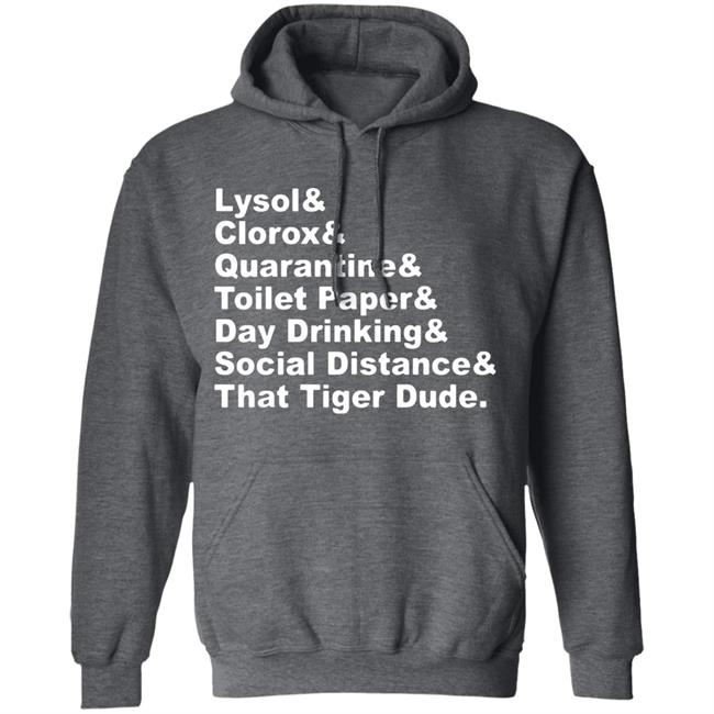 Lysol Clorox Quarantine Toilet paper Day Drinking t shirt Lysol Clorox Quarantine Toilet paper Day Drinking t shirt