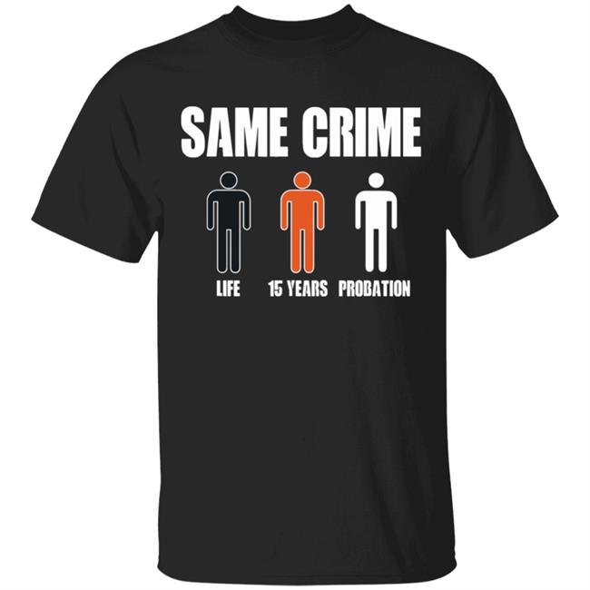 Same Crime Different Time Funny TShirt