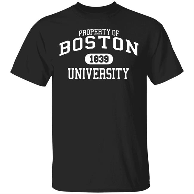 BU Boston University NCAA Mens Property Football t Shirt