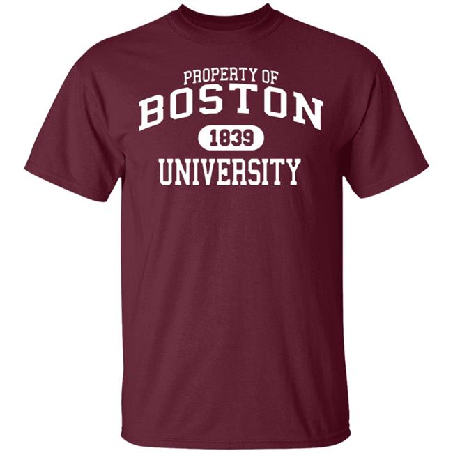 BU Boston University NCAA Mens Property Football t Shirt BU Boston University NCAA Mens Property Football t Shirt