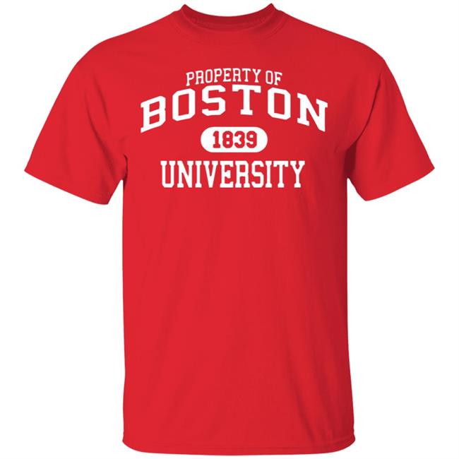 BU Boston University NCAA Mens Property Football t Shirt BU Boston University NCAA Mens Property Football t Shirt