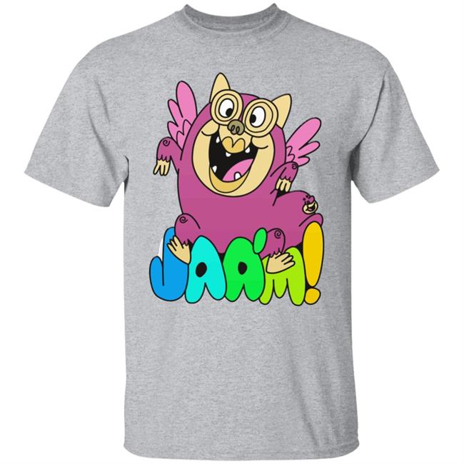 Jaa'm Enamel Logo White T Shirt Jaa'm Enamel Logo White T Shirt