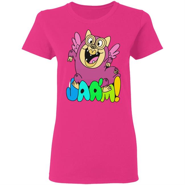 Jaa'm Enamel Logo White T Shirt Jaa'm Enamel Logo White T Shirt