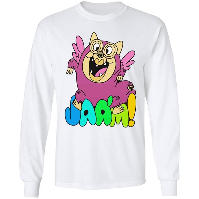 Jaa'm Enamel Logo White T Shirt Jaa'm Enamel Logo White T Shirt