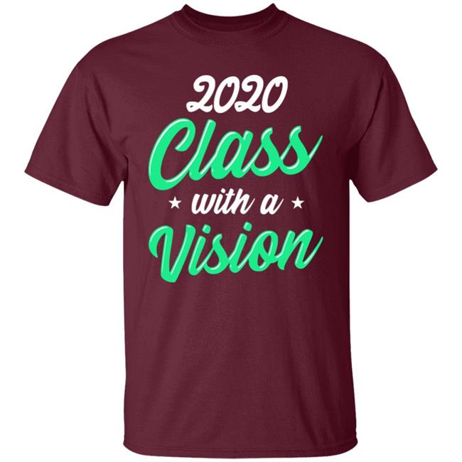 Seniors 2020 Class With a Vision Blach Hoodie T Shirt Seniors 2020 Class With a Vision Blach Hoodie T Shirt
