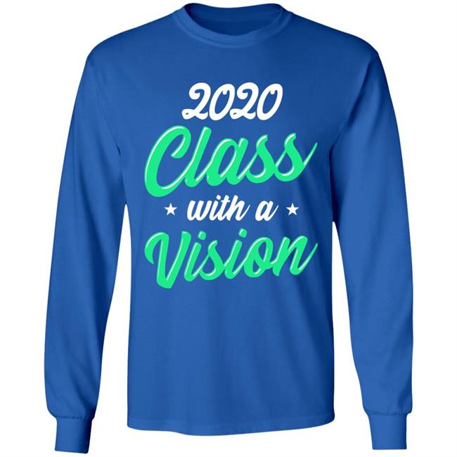 Seniors 2020 Class With a Vision Blach Hoodie T Shirt Seniors 2020 Class With a Vision Blach Hoodie T Shirt