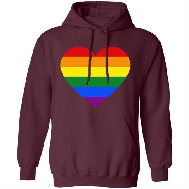 Rainbow Heart Lesbian Pride LGBT Pride G T Shirt Rainbow Heart Lesbian Pride LGBT Pride G T Shirt