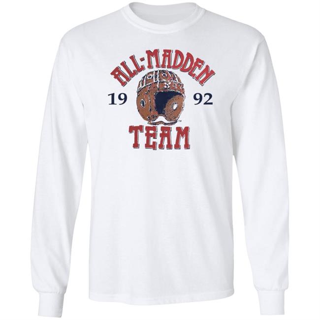 Moose Johnston Wearing 1992 All Madden Team Sweatshirt Moose Johnston Wearing 1992 All Madden Team Sweatshirt