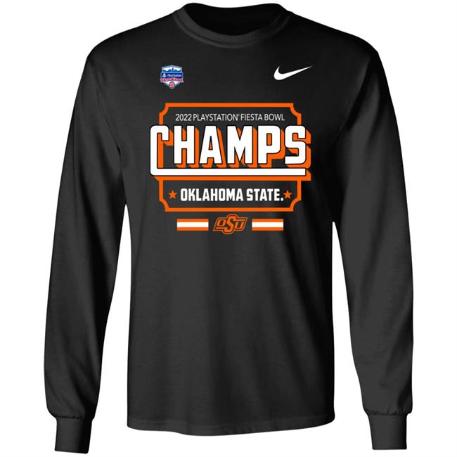 2022 Playstation Fiesta Bowl Champs Oklahoma State Shirt 2022 Playstation Fiesta Bowl Champs Oklahoma State Shirt