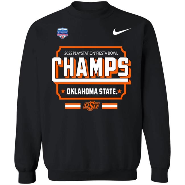 2022 Playstation Fiesta Bowl Champs Oklahoma State Shirt 2022 Playstation Fiesta Bowl Champs Oklahoma State Shirt