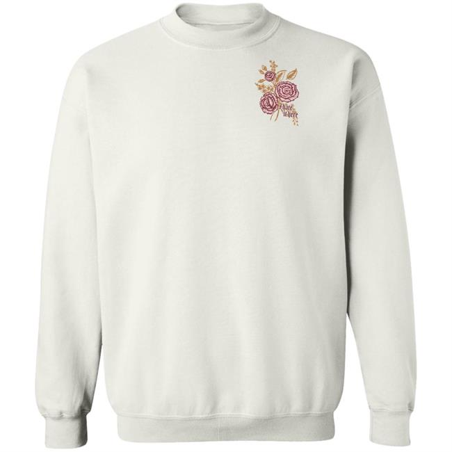 Qtcinderella Store Roses & Hate Sweatshirt