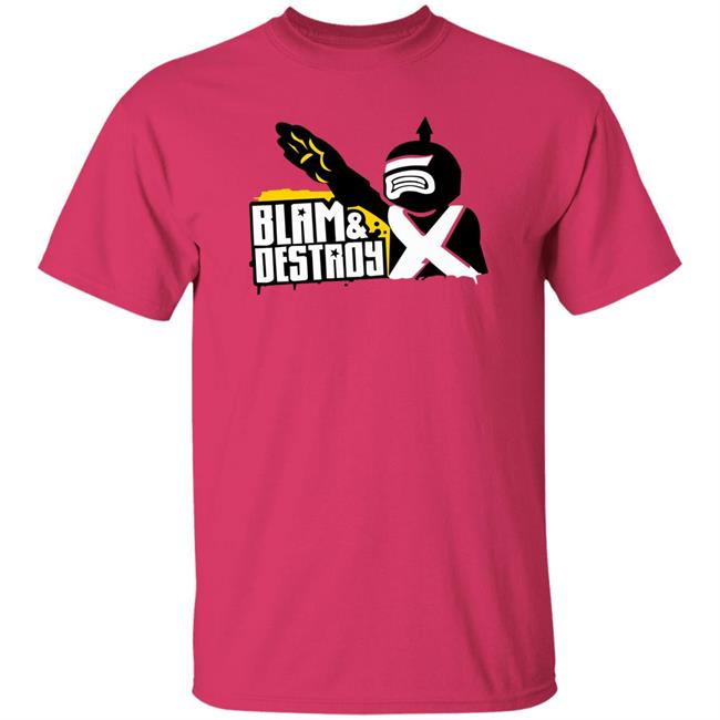 Blam And Destroy Shirt Squid Face Blam And Destroy Shirt Squid Face