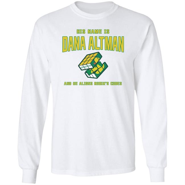 Jon Rothstein His Name Is Dana Altman And He Aligns Rubik's Cubes Shirt Collegehoopstoday