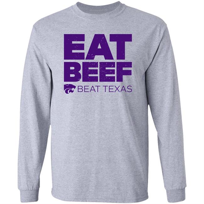 K-State Women's Basketball Eat Beef Beat Texas Shirt