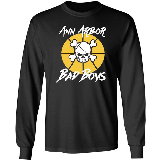 Ann Arbor Bad Boys Shirt Blue By Ninety Merch